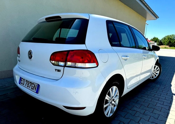 Volkswagen Golf cena 25900 przebieg: 127000, rok produkcji 2012 z Biała małe 667